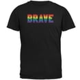 thumbnail image 1 of T-shirt pour Homme Brave Gay Pride Flag LGBTQ, 1 of 1