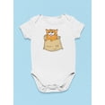 thumbnail image 3 of Kitten In A Bag Bodysuit Infant -Image by Shutterstock,  18 Months, 3 of 4