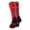 #39, variant on Red/Black Player Id Crew Number Socks (#55, Small)