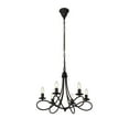thumbnail image 2 of Indoor Home Decor 24"L X 24"W X 19"H Lyndon 6 Light Dark Bronze Pendant, 2 of 6