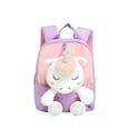 thumbnail image 1 of Kmbangi Kid Cartoon Unicorn Backpack 3D Doll Student Rucksack Travel Bag, 1 of 7