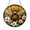 Acrylic 3.5 Inch, variant on Honeybee Golden Bee Stained Glass Window Suncatcher, Warm Garden Pollinator Hanging Decor