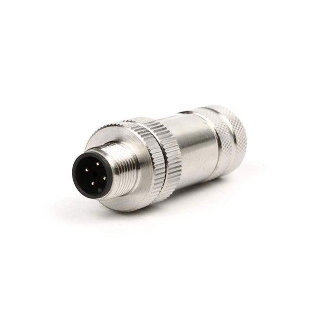 Riwesomey Conector de aviación IP67 Conectores de panel de tráfico ferroviario de 4 pines a prueba de agua Herramientas eléctricas Homme