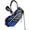 Blue/Black, variant on MacGregor Golf VIP 14 Divider Stand Carry Bag with Full Length Dividers, Grey/Blue
