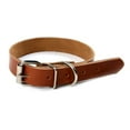 thumbnail image 4 of WRISTBIQUE Collier pour Chien Brun Ajustable Confortable Résistant à l'Usure Collier pour Animaux de Compagnie, 4 of 8