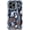 Eletro Blue, variant on for iPhone 13 Pro Case,Water Ripple Wave Meteorite Bubble Chrome Plating Electroplated Candy Phone Case (Silver)