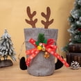 thumbnail image 3 of Christmas Doll Bag Mini Wrap Bags with Drawstring for Holiday Parties - Reusable Candy Shaped Decorative Packaging for Children, 3 of 3