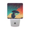 thumbnail image 6 of Yayeee LED Plug in Night Light for The Home with Auto Dusk to Dawn Light Sensors, 2 Pack, Astronaut and Sky, 6 of 6