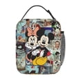 thumbnail image 2 of Sac à Lunch Mickey mouse Réutilisable Isolé pour Garçon Fille Sac Isotherme Étanche pour Travail Pique-Nique Voyage Randonnée Plage Camping, 2 of 5