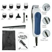 Wahl Mini Pro Touch Up Corded Trimmer Kit, Men or Women, 12pc, Blue - 9307