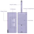 thumbnail image 4 of Tarjetero FINTIE Slim con bloqueo RFID, color lila, 4 of 8