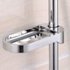 thumbnail image 5 of Shower Soap Dish,2pcs Shower Bar Wall Mounted Sponge Holder Adjustable Shower Shelf 25mm, 5 of 5