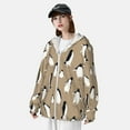 thumbnail image 3 of Balery Lovely Penguin Sudadera ligera de manga larga con capucha y protección solar UPF 50+ para hombre y mujer, ideal para pesca y running-Large, 3 of 7