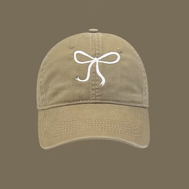 RXIRUCGD Casquette de Baseball pour Femmes Ajustable Classique Basse Imprimée Non Structurée (Kaki)