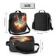 thumbnail image 2 of Disketp Red And Gray Flame Fox Bolsa Térmica Estampada para Almuerzo, Lonchera para Hombres y Mujeres Adultos, 2 of 7