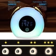 thumbnail image 1 of Wake-up Alarm Clock, Table Light, Breathing Lamp  Speaker, LCD Display For Children, 1 of 8