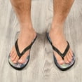 thumbnail image 6 of YAZAOOSummer Flip Flops Creatively Hummingbird Flowers Moon Water Simple Beach Sandals, 6 of 8