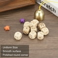 thumbnail image 3 of Uxcell 14mm Wooden Dice, 10Pcs Numbers 1-6 Cube Dice with Round Corner, 3 of 6