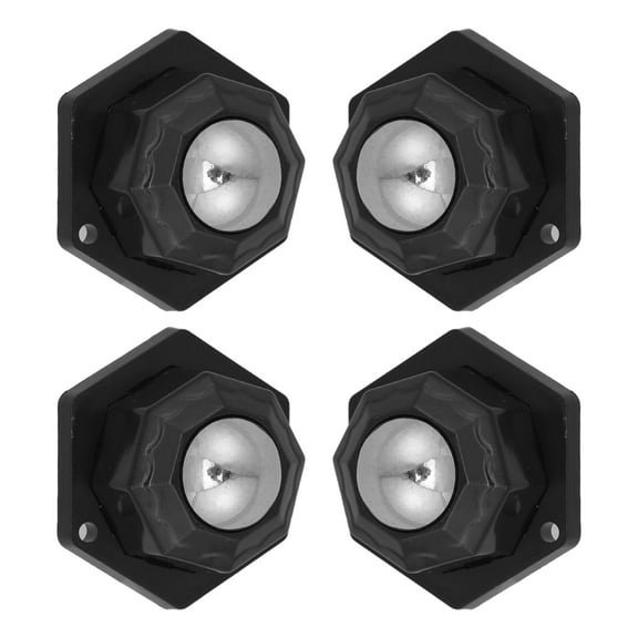 TABLZONE 4Pcs Heavy Duty Self Adhesive Chair Caster Wheels for Silent Furniture Mobility