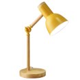 thumbnail image 1 of Bedside Lamp Learning Night Light Eye Protection Night Lamp Folding Desk Lamp Adjustable Height Desk Light LED Table Light Wooden Lamp for Bedroon Study Dormitory with White Light Yellow Light, 1 of 8