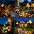 thumbnail image 3 of Ollny Watering Can Light Retro Metal Solar Garden Landscape Light, IP65 Waterproof Outdoor Patio Yard Pathway Decor, 3 of 9