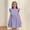 Purple, variant on Dpytoraw Girls Summer Dresses For Everyday And Outdoor Casual Wear Elastic Waist Dress For Ages 6 15 Lightweight And Breezy Design For Comfort And Style Girls Summer Dresses Size 8-10 Years