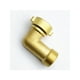 thumbnail image 1 of Conector de codo para manguera de jardín Apuakthei, extensor de manguera de 90 grados, adaptador de manguera de agua con codo de latón (paquete de 2)Conector de codo para manguera de jardín, 1 of 5