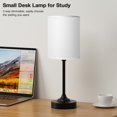 thumbnail image 3 of Lámpara de mesa Fenmzee Touch Nightmesita para dormitorio, regulable en 3 direcciones, 3 of 6