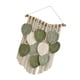 thumbnail image 4 of Tapiz colgante de pared con hojas bohemias, decoración de pared de macramé, regalo hecho a mano, decoración tejida a mano, 4 of 9
