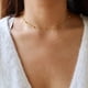 thumbnail image 3 of Dinheiro Cadena de cuello de cadena de cuentas redonda simple y capaz, 3 of 5