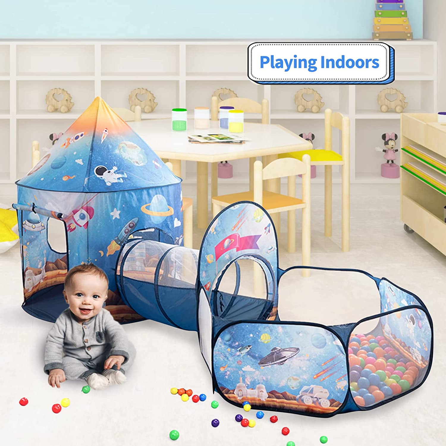 Baby tent and tunnel sale