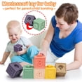 thumbnail image 3 of Vasos apilables con cordones Montessori de Baby Toy Qirptey, 3 of 6