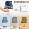 thumbnail image 4 of BZSMCE Table Lamp Creative Cat with Flowers and Stars Simple Pattern Night Light, 4 of 8