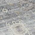 thumbnail image 2 of ReaLife Machine Washable Rug - Stain Resistant, Non-Shed - Eco-Friendly, Padded, Family & Pet Friendly - Made from Premium Recycled Fibers - Bryn Vintage - Light Gray Ivory Beige - 2'6" x 6', 2 of 5