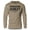 Khaki, variant on GYMISH CREATED EQUAL DEADLIFT Lightweight Long Sleeve Hooded T-Shirt for Men – Funny Gym Hoodie, Workout Shirt for Lifters & Powerlifting Fans