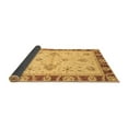 thumbnail image 2 of Ahgly Company Indoor Rectangle Abstract Brown Modern Area Rugs, 2' x 5', 2 of 4