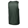 thumbnail image 6 of Classic Youth Mesh Reversible Tank Color Forest Green Size Large, 6 of 8