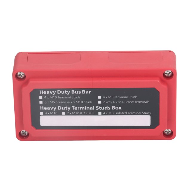 48V 300A Large Current Power Distribution Block with 6 Removable Boards,M8 Screw Terminal Bus Bar for Car,Vehicle, RV,Boat,Electrical Equipment