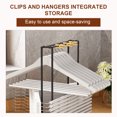 thumbnail image 3 of Small Size Upgraded Punch-free Clothes Hanger Storage Rack/clothespin Storage Rack Removable, 3 of 8