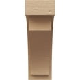 thumbnail image 2 of 9"W x 18"D x 27"H Classic Rivera Rough Cedar Woodgrain TimberThane Corbel, Primed Tan, 2 of 6