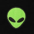thumbnail image 2 of Dalix Alien Embroidered Zip Hoodie Fleece Long Sleeve Pocket Warm Soft Mens in Black L Large, 2 of 5