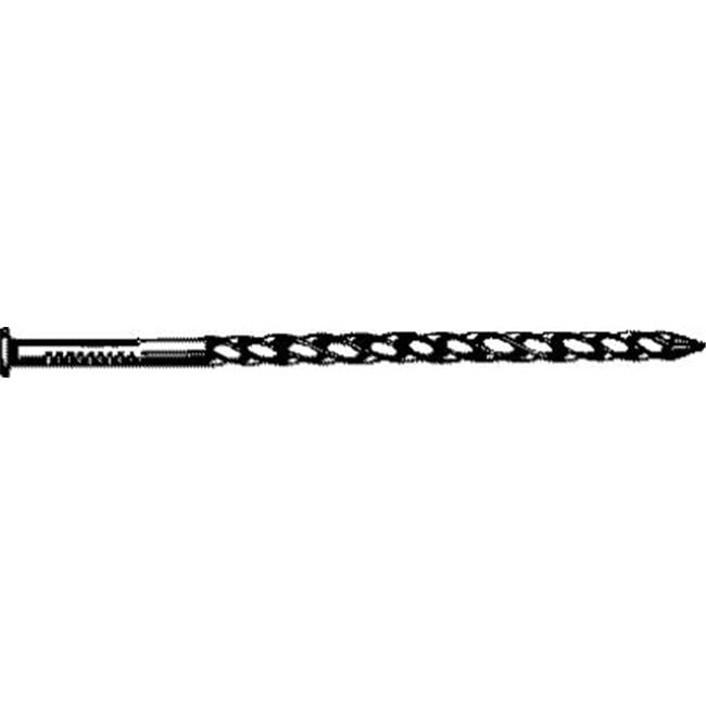 T4492S5 PressureTreated Lumber Nails, SpiralShank, 20D, 4In., 5Lbs