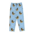 thumbnail image 4 of Junzan Cute Puppy Women'S Pajama Pants Drawstring Comfy Sleep Bottoms With Pockets, 4 of 9