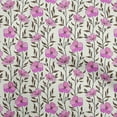 thumbnail image 1 of oneOone Cotton Poplin Light Pink Fabric Floral Sewing Fabric By The Yard Printed Diy Clothing Sewing Supplies 42 Inch Wide, 1 of 5