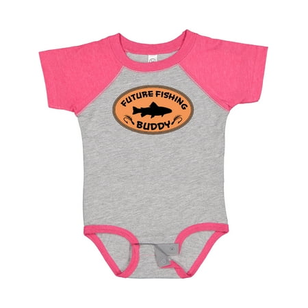 

Inktastic Future Fishing Buddy Gift Baby Boy or Baby Girl Bodysuit