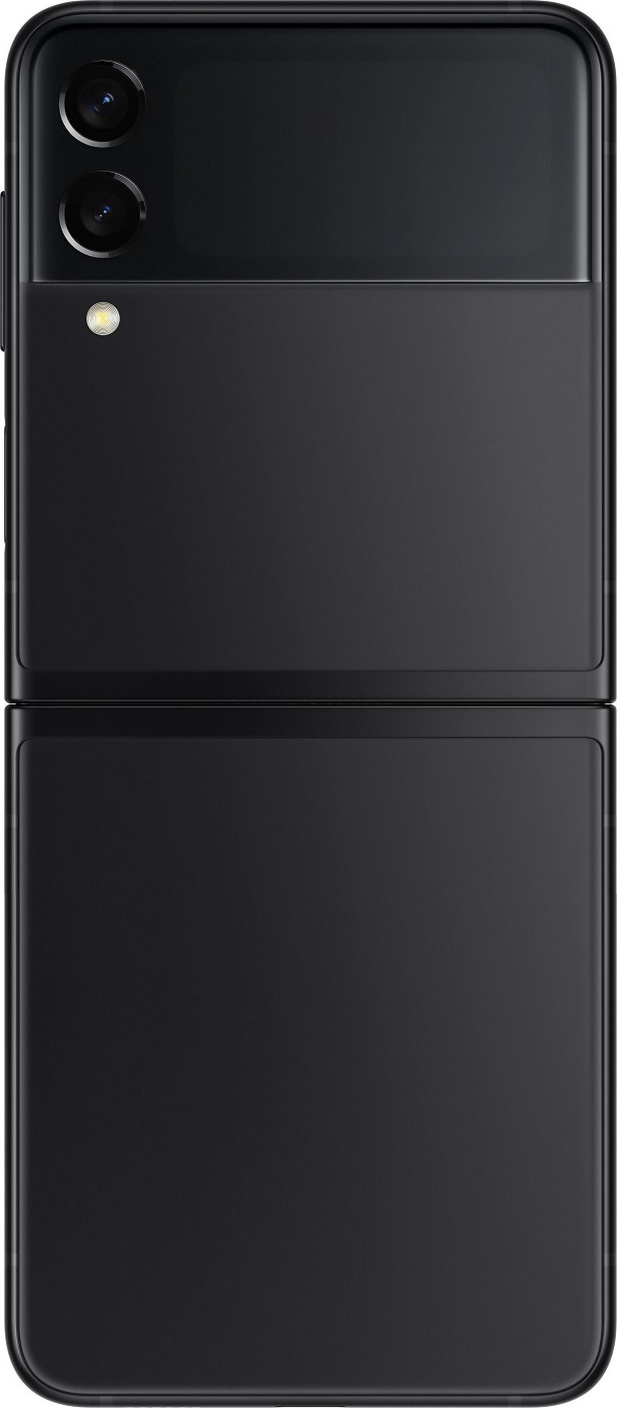 Restored Samsung SM-F711U Galaxy Z Flip3 5G 128GB Unlocked Cell Phone, Phantom Black (Refurbished)