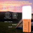 thumbnail image 4 of Douche Portable pour Camping, Pompe de Douche Rechargeable & Lumière LED, Douche Électrique Kit de Douche Extérieure pour Camping Randonnée Plage, 4 of 8