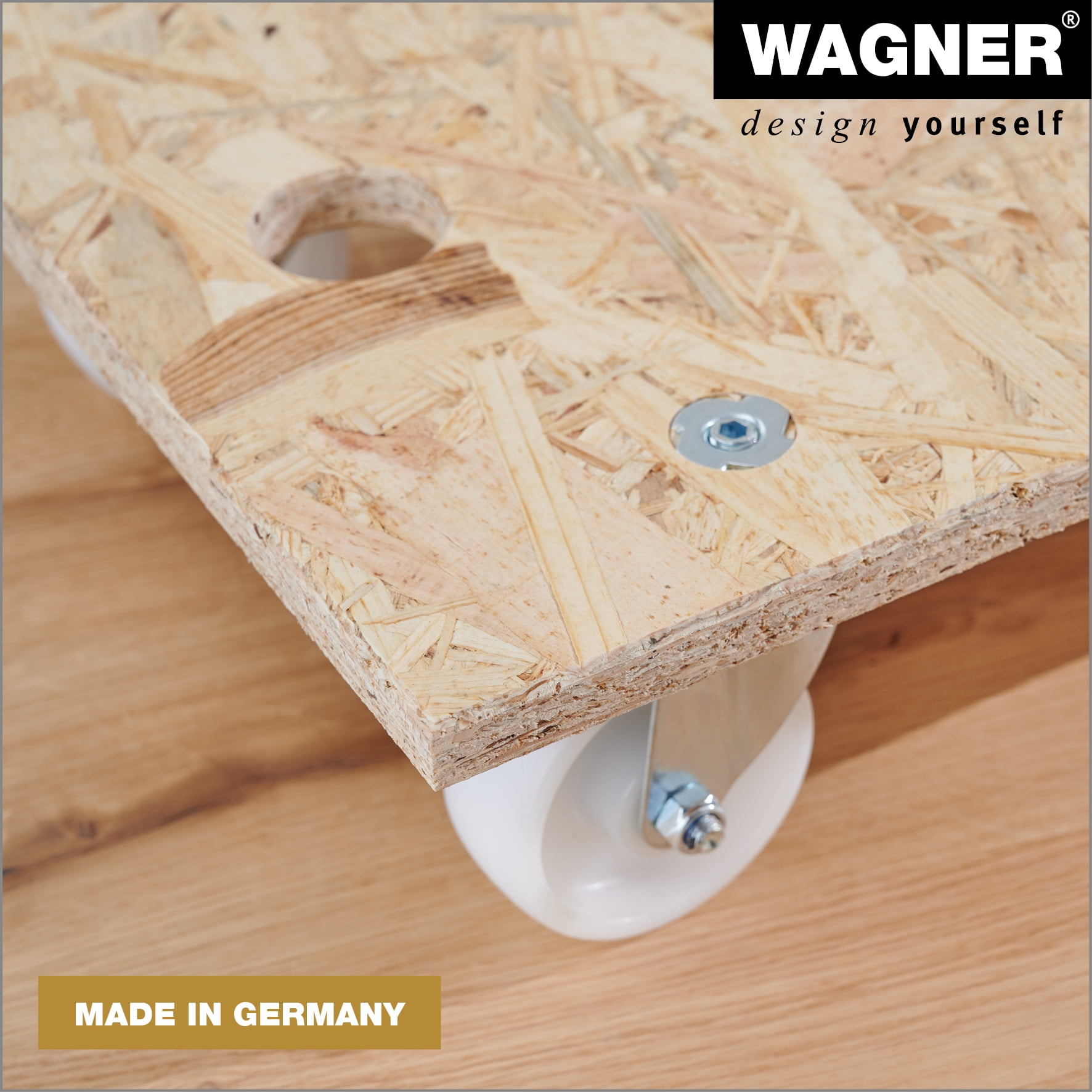 WAGNER design yourself 64-1141 Furniture Moving Dolly 550 lb. capacity, 23'L x 12'W
