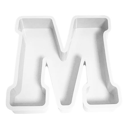 

DIY Alphanumeric Cake M Old 26 English Alphanumeric Cake Silicone M Old
