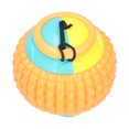 thumbnail image 1 of Dog Training Ball, Pet Hand Throwing Ball Molar Ball  Healthy With Automatic Retractable Drawstring For Pet For Dog Orange, 1 of 8